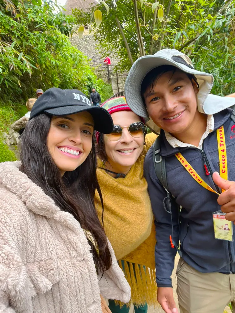 Trio em Machu Picchu